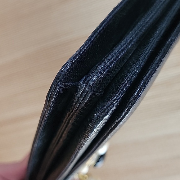 Judith Leiber Lizard Pearl Multi Color Gemstone Convertable Envelope Clutch - Picture 10 of 16